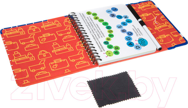 Изображение товара Развивающая книга Bondibon Мини игры в дорогу. Английский язык. Веселые задачки / ВВ3476