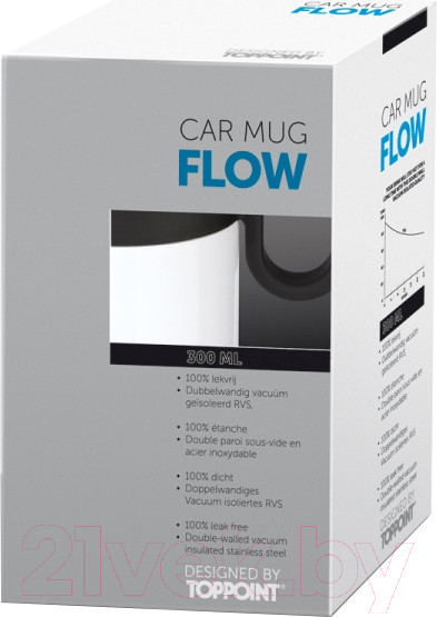 Изображение товара Термокружка Toppoint Flow 98779WH (300мл)