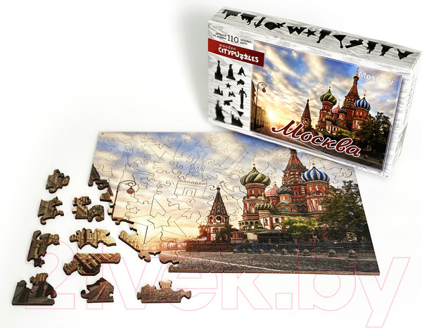 Изображение товара Пазл Нескучные игры Москва Citypuzzles / 8183