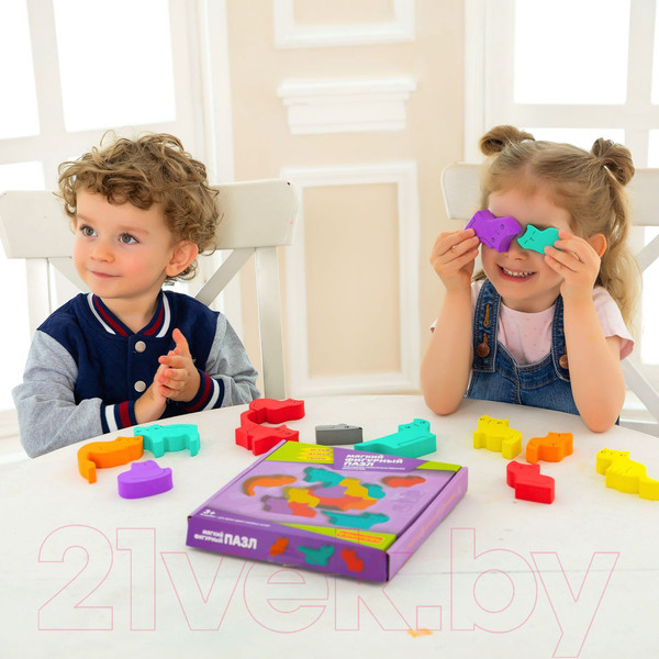 Изображение товара Развивающая игра Bondibon Кошки и мышь. Тренируем пространственное мышление / ВВ4219