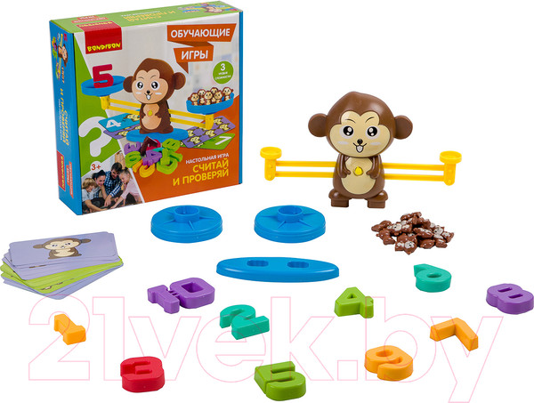 Изображение товара Развивающая игра Bondibon Считай и проверяй / ВВ3457