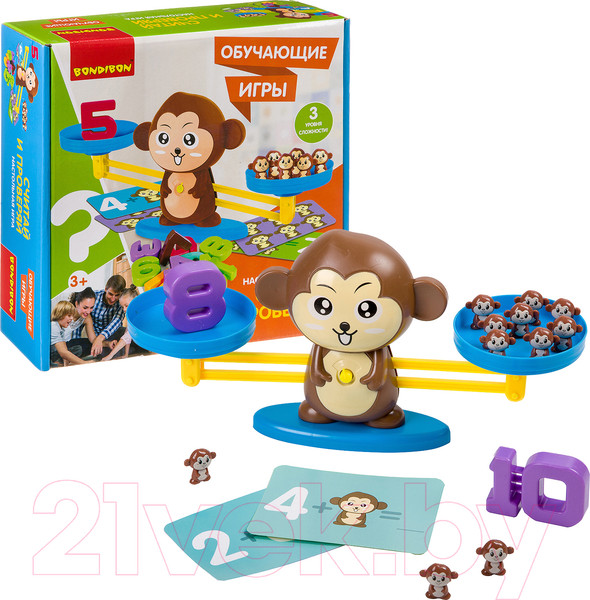 Изображение товара Развивающая игра Bondibon Считай и проверяй / ВВ3457