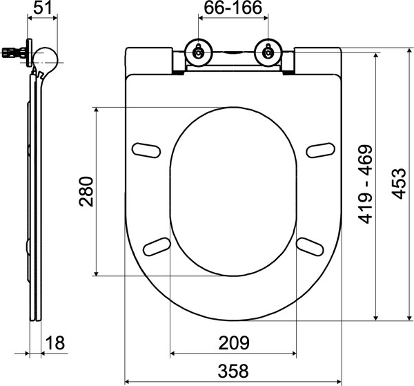 Изображение товара Сиденье для унитаза Slovarm 672297T