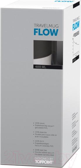 Изображение товара Термокружка Toppoint Flow 98783SV (400мл)