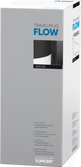 Изображение товара Термокружка Toppoint Flow 98781WH (400мл)
