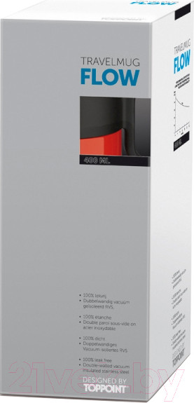 Изображение товара Термокружка Toppoint Flow 98781RE (400мл)