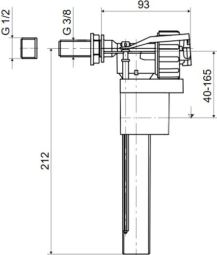 Изображение товара Впускной клапан Slovarm P-2446EF