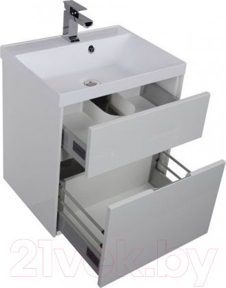 Изображение товара Тумба под умывальник Aquanet Латина 60 / 179934 (с 2 ящиками)