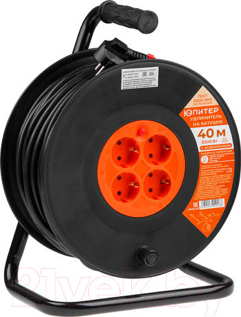 Изображение товара Удлинитель на катушке Юпитер JP8404-02