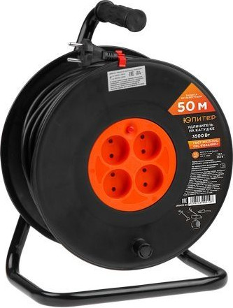 Изображение товара Удлинитель на катушке Юпитер JP8403-03