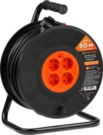 Изображение товара Удлинитель на катушке Юпитер JP8404-03