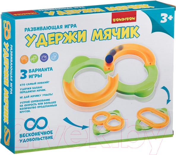 Изображение товара Развивающая игра Bondibon Удержи мячик / ВВ4567