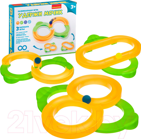 Изображение товара Развивающая игра Bondibon Удержи мячик / ВВ4567