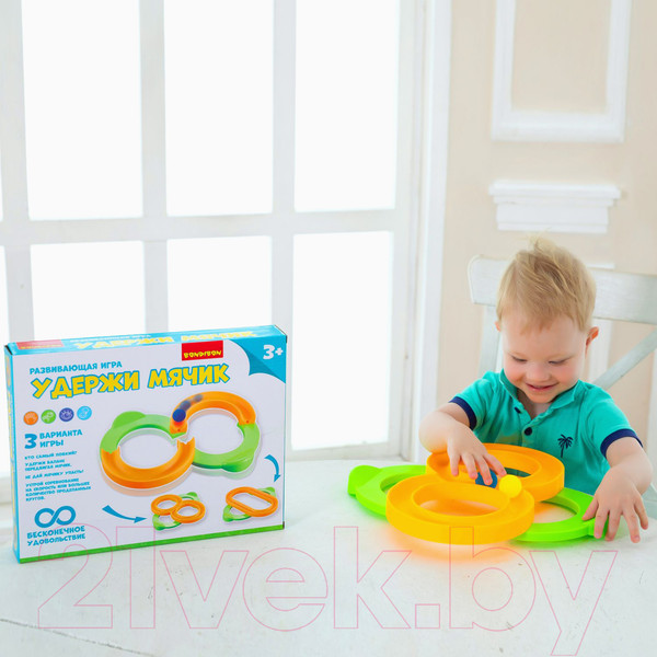 Изображение товара Развивающая игра Bondibon Удержи мячик / ВВ4567