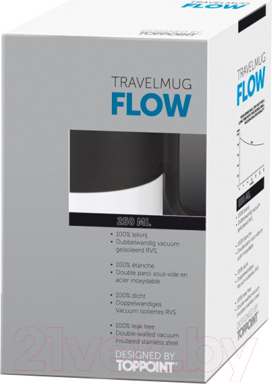 Изображение товара Термокружка Toppoint Flow 98782WH (250мл)