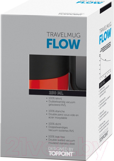 Изображение товара Термокружка Toppoint Flow 98780RE (250мл)