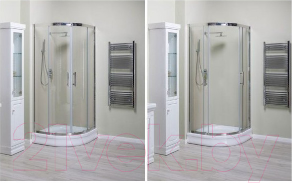 Изображение товара Душевой уголок Aquanet Delta 100x100 / NPE2142