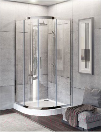 Изображение товара Душевой уголок Aquanet Delta 100x100 / NPE2142