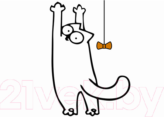 Изображение товара Комод Аквилон Кот №9.1 (туя светлая/белый)