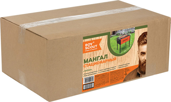 Изображение товара Мангал Boyscout Титан 56x34x56 / 61240