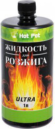 Изображение товара Жидкость для розжига Hot Pot Ultra/24 углеводородная / 61384 (1л)