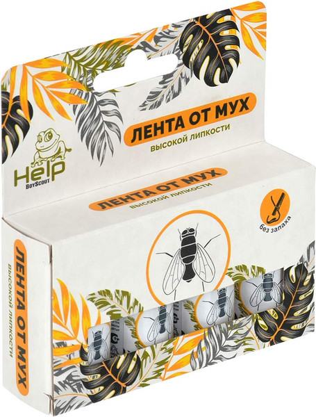 Изображение товара Лента от мух Help 80241 (4шт)
