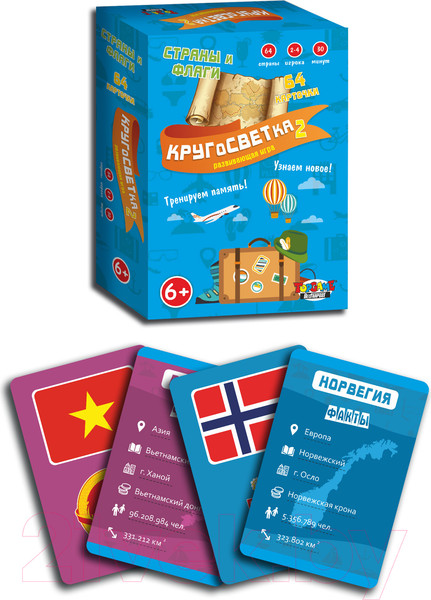 Изображение товара Настольная игра Topgame Кругосветка 2 / 01629