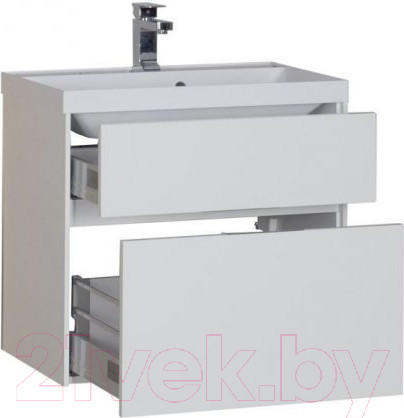 Изображение товара Тумба под умывальник Aquanet Латина 70 / 180032 (с 2 ящиками)