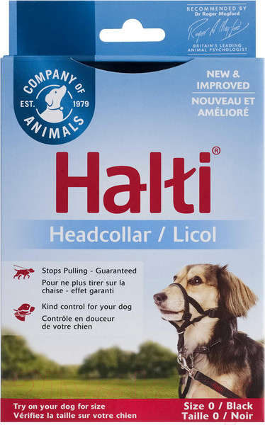 Изображение товара Недоуздок Halti Headcollar Size 0 / 11020В (черный)