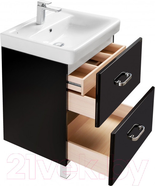 Изображение товара Тумба с умывальником Акватон Америна 60 Н (1A1692K1AM950)