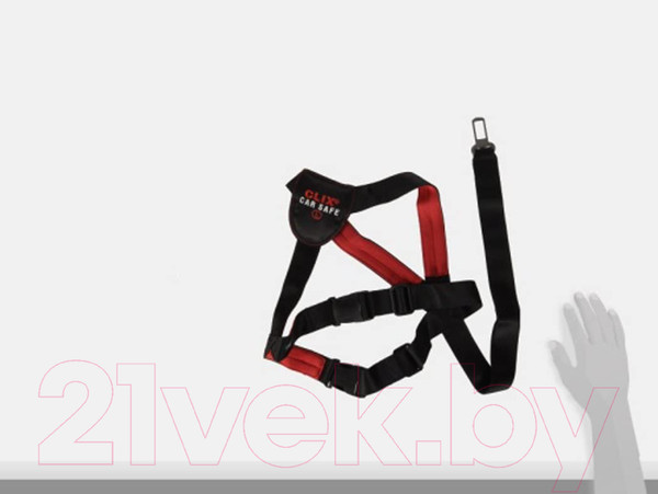 Изображение товара Ремень безопасности для собак Halti Clix CarSafe LC03 (L, черный)