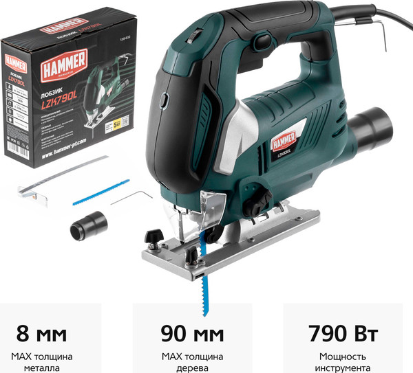 Изображение товара Электролобзик Hammer Flex LZK790L (630443)