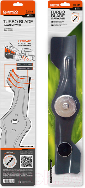 Изображение товара Нож для газонокосилки Daewoo Power DLM 560
