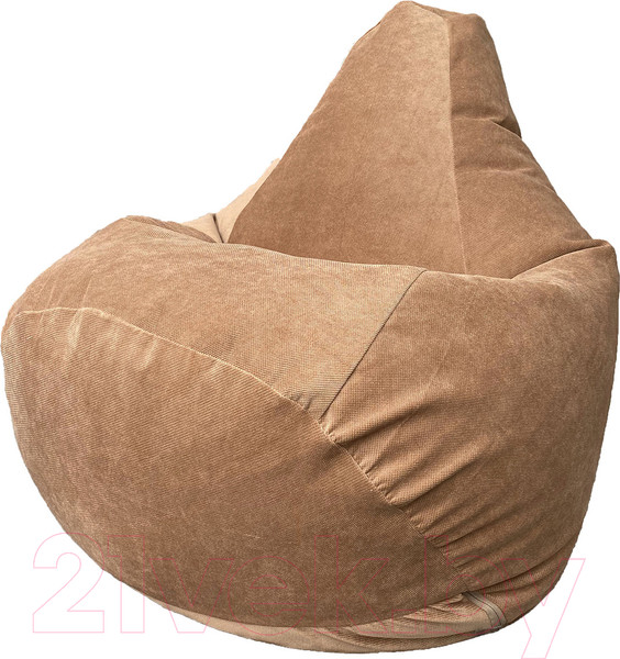 Изображение товара Бескаркасное кресло Flagman Груша Макси XXL Г2.5-734 (Verona 734/Beige)