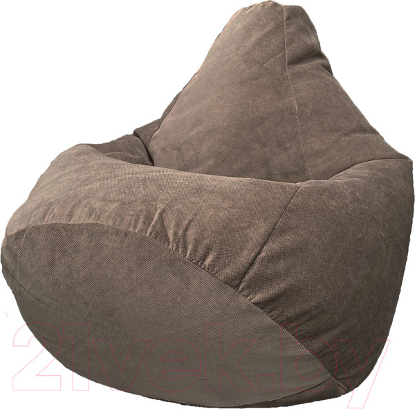 Изображение товара Бескаркасное кресло Flagman Груша Мега XXXL Г3.5-74 Verona 74 (744/Dark Brown)