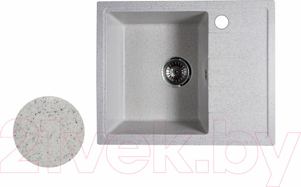 Изображение товара Мойка кухонная БелЭворс Mila L (олово)