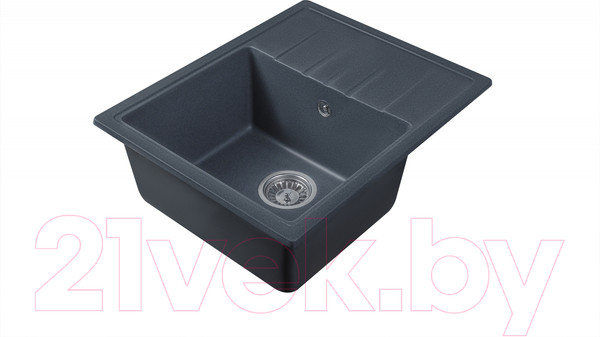 Изображение товара Мойка кухонная БелЭворс Mila L (антрацит)