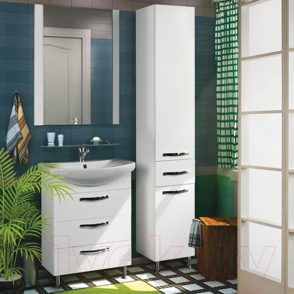 Изображение товара Тумба с умывальником Акватон Ария 65 Н (1A1234K0AA010)