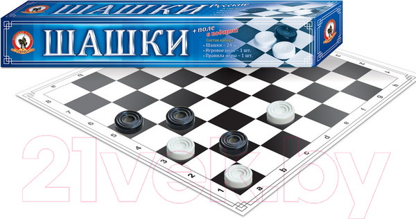 Изображение товара Шашки Русский стиль Шашки / 02020