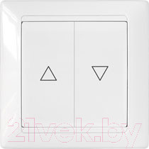 Изображение товара Выключатель Bylectrica Стиль А4 10-891 (белый)