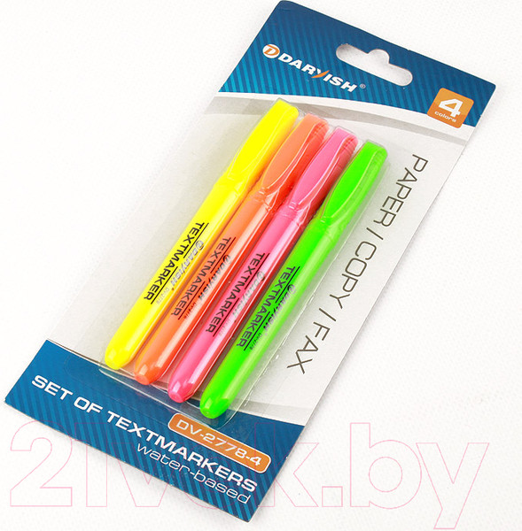 Изображение товара Набор маркеров Darvish DV-2778-4 (4шт)