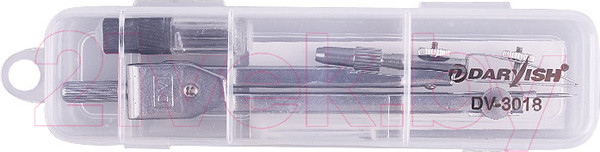 Изображение товара Циркуль Darvish DV-3018 (с грифелями)