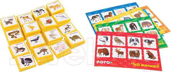 Изображение товара Развивающая игра Step Puzzle Чей малыш? / 80305