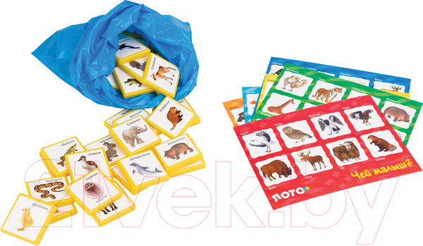 Изображение товара Развивающая игра Step Puzzle Чей малыш? / 80305