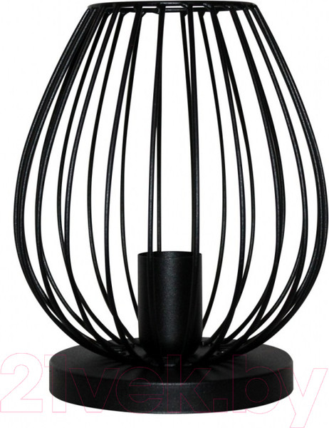 Изображение товара Прикроватная лампа Элетех Шалот ННБ 63-60-008 / 1005301186 (черный муар/шнур черный)