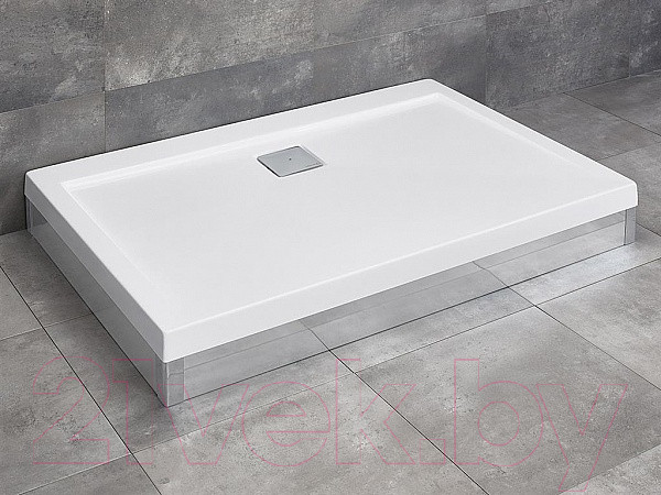 Изображение товара Экран для душевого поддона Radaway Argos 110 / 001-510104001 (хром)