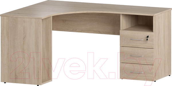 Изображение товара Письменный стол Славянская столица С-085/1 (левый, дуб сонома)