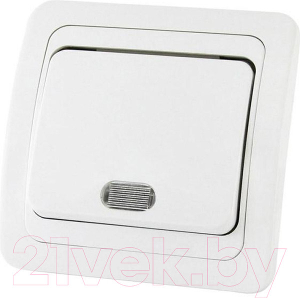 Изображение товара Выключатель TDM Валдай SQ1804-0004 (белый)