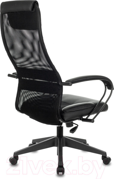 Изображение товара Кресло офисное Бюрократ CH-608 TW-01 TW-11 (сетка черный/искусственная кожа)