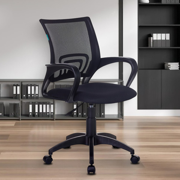 Изображение товара Кресло офисное Бюрократ CH-695NLT/Black (сетка черный/черный, TW-01/TW-11)